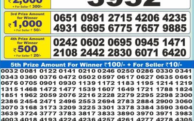Dear 10 Pink Thursday Weekly Lottery 21.08.25 1.30pm Result