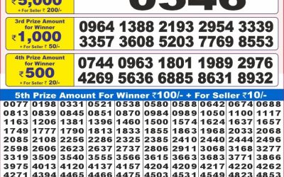 Dear 10 cypress Saturday Weekly Lottery 23.08.25 7pm Result