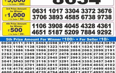 Dear 10 Acacia Sunday Weekly Lottery 24.08.25 7pm Result