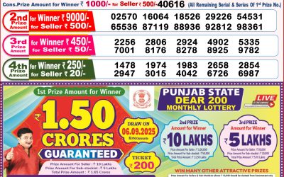 Dear Toucan Sunday Weekly Lottery 24.08.25 8pm Result