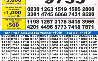 Dear 10 conifer Friday Weekly Lottery 01.08.25 7pm Result