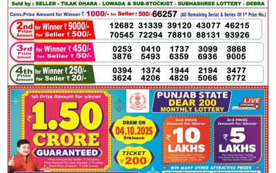 Dear Goose Tuesday Weekly Lottery 23.09.25 8pm Result