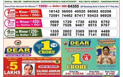 Dear Pelican Wednesday Weekly Lottery 24.09.25 8pm Result