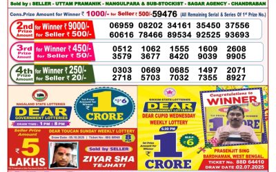 Dear Pelican Wednesday Weekly Lottery 15.10.25 8pm Result