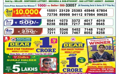 Dear Wish Sunday Weekly Lottery 30.11.25 1pm Result