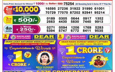 Dear Lucky Saturday Weekly Lottery 17.01.26 8pm Result