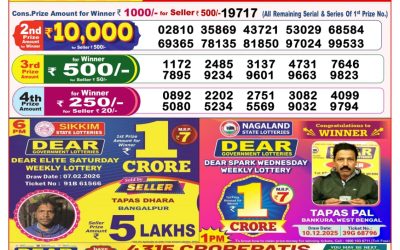 Dear Magic Sunday Weekly Lottery 08.02.26 8pm Result